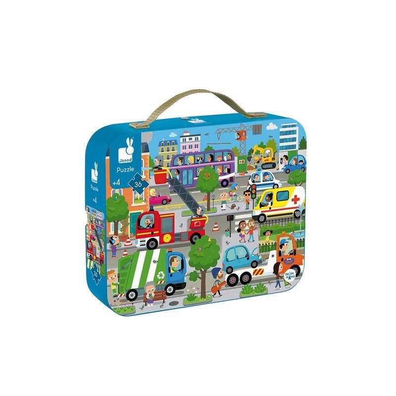 Puzzle City 36 pièces Janod