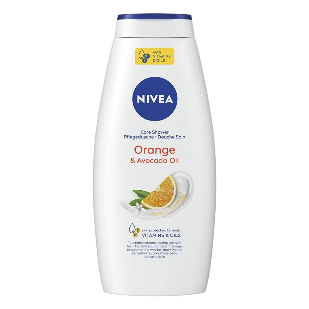 Nivea Care & Orange гел за туширање