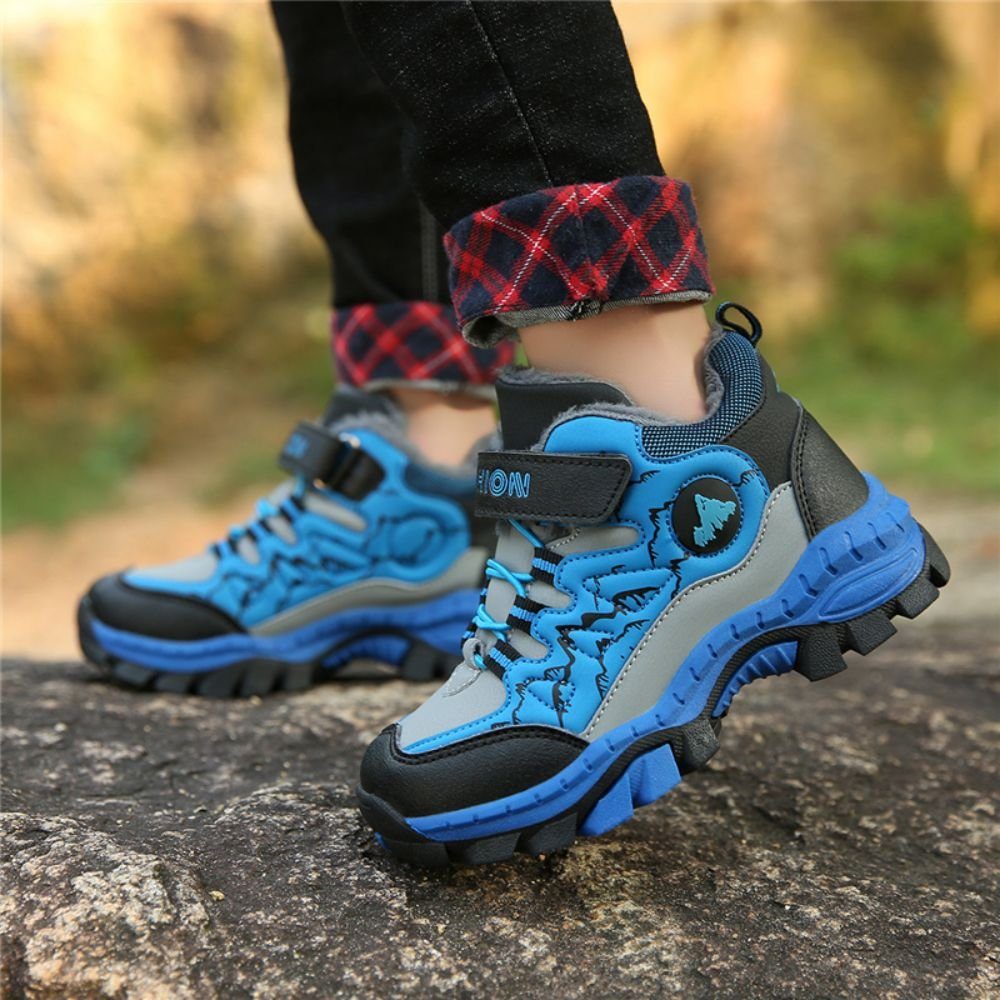 HUSKSWARE Klettschuh (Kinder-Sneaker, Warme Baumwollschuhe, Outdoor-Freizeitschuhe) Wasserdicht und verschleißfest, Dick warm