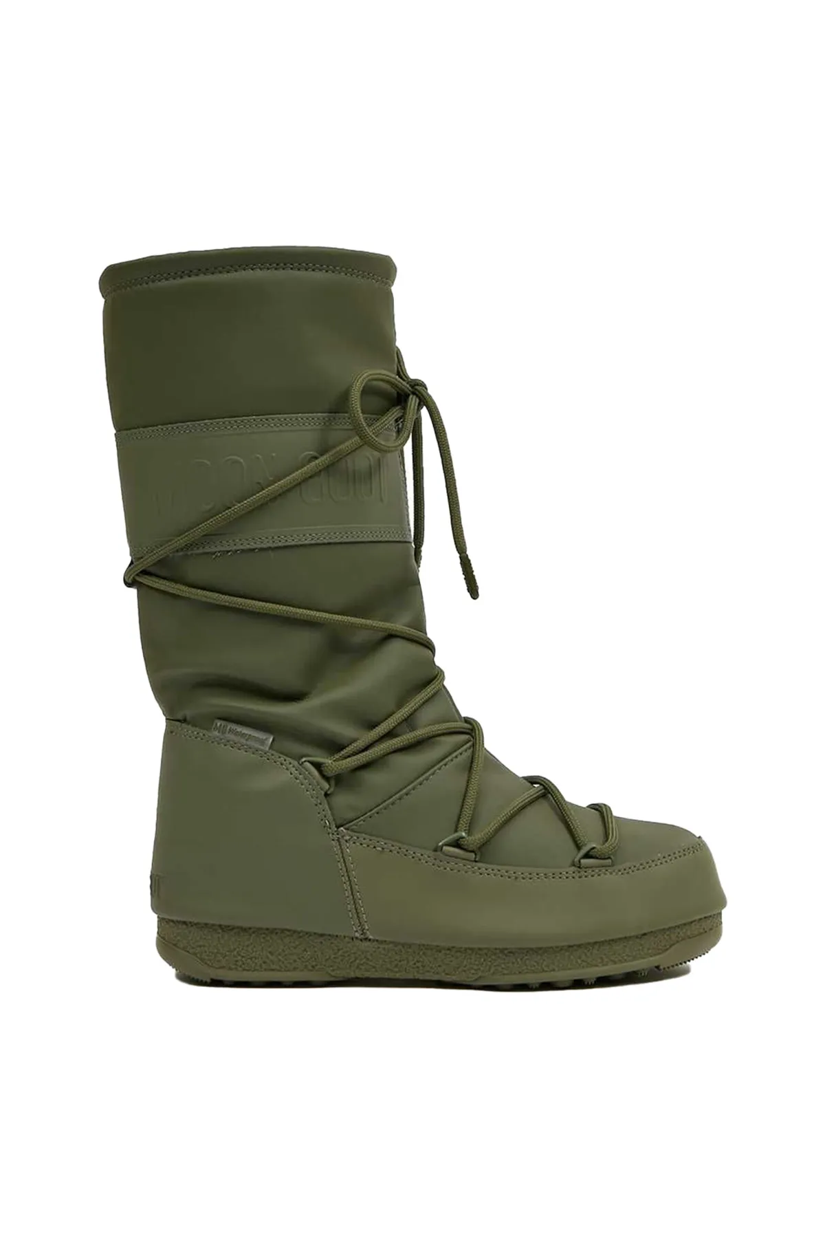 MOON BOOT  Stiefelette - Khaki - Flacher Absatz