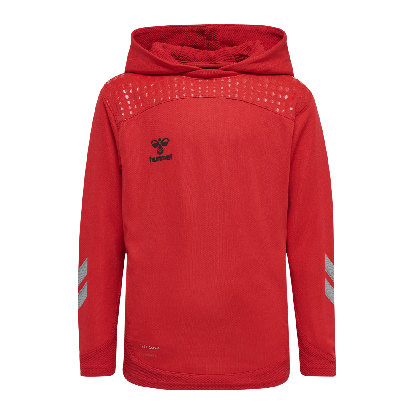 Hummel hmlLEAD Poly Hoody Kids Rot F3062