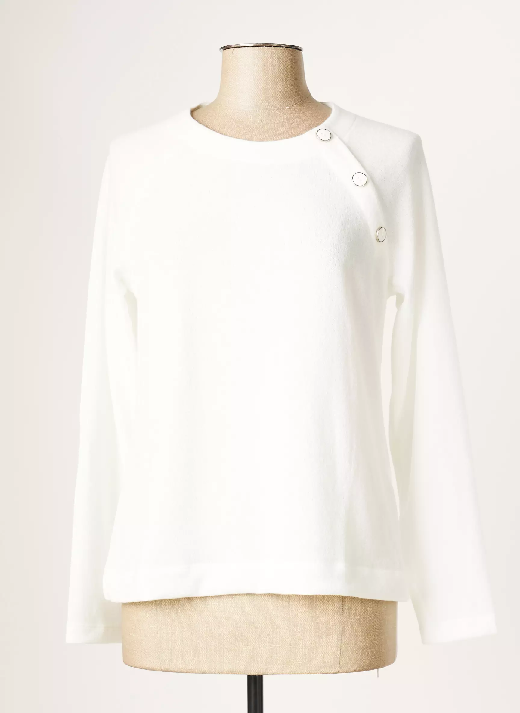 Maloka Pulls Femme couleur blanc
