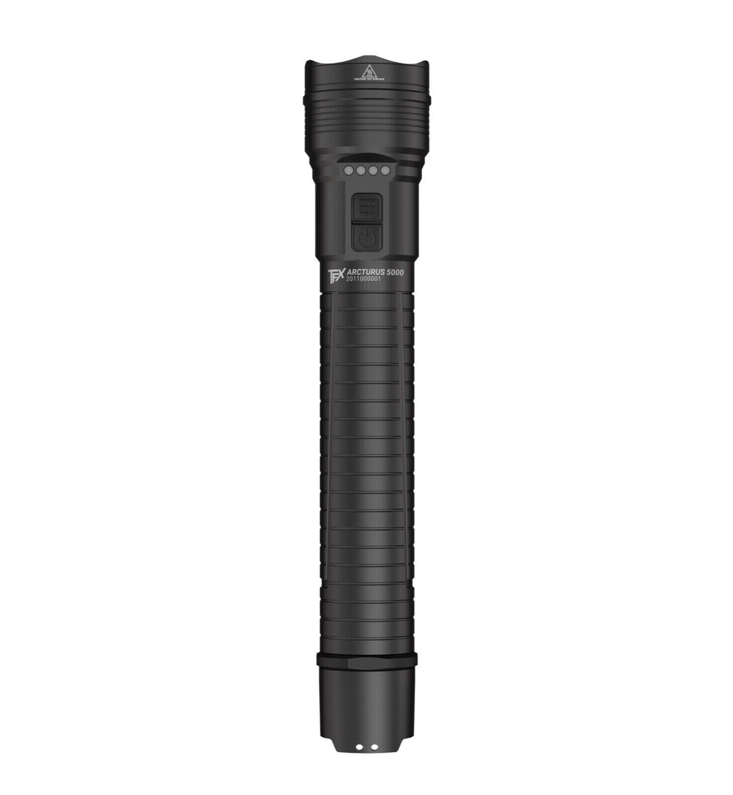 Ledlenser Taschenlampe taktisch TFX Arcturus 5000 LUMEN RGB IPX8 Alu inkl. Akku LED, RGB-LEDs,mit Akku,5000lm,IP68, Bruchfest bis 2 Meter Fallhöhe