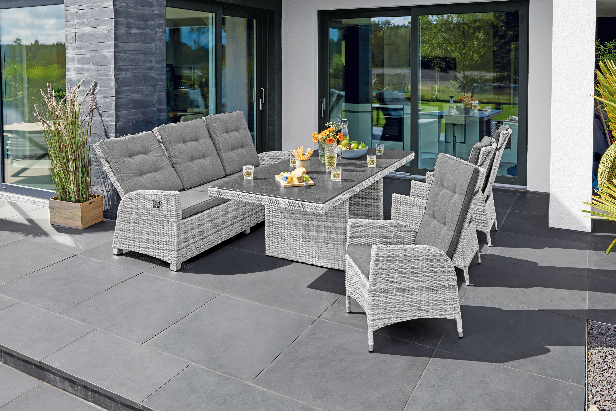 OUTDOORGartensofa 3-Sitzer