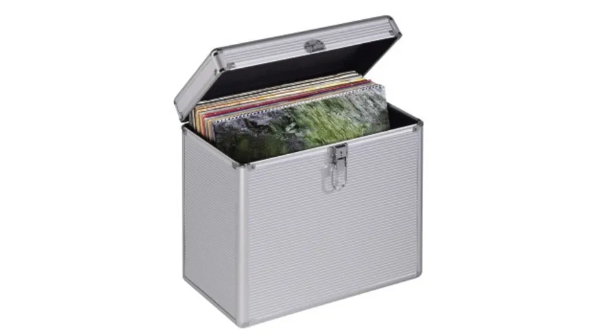 LP-Koffer 50, Alu-Look, Silber