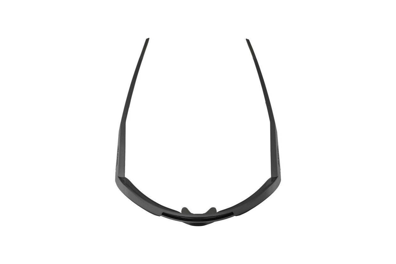 Alpina Rocket V black matt / clear lens