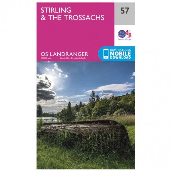 Ordnance Survey - Stirling / The Trossachs L057 - Wanderkarte