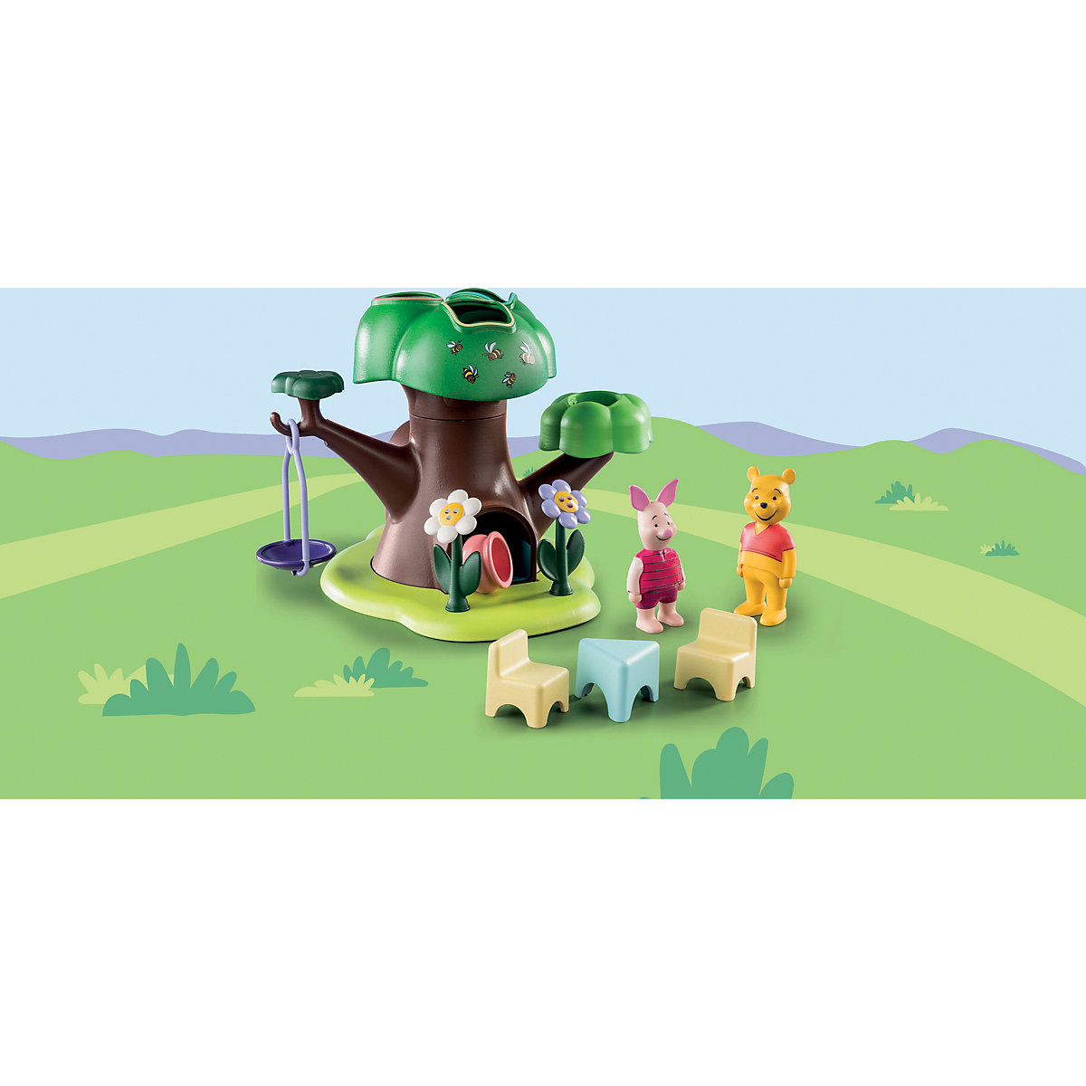 PLAYMOBIL® 1.2.3 &  : Winnies & Ferkels Baumhaus 71316