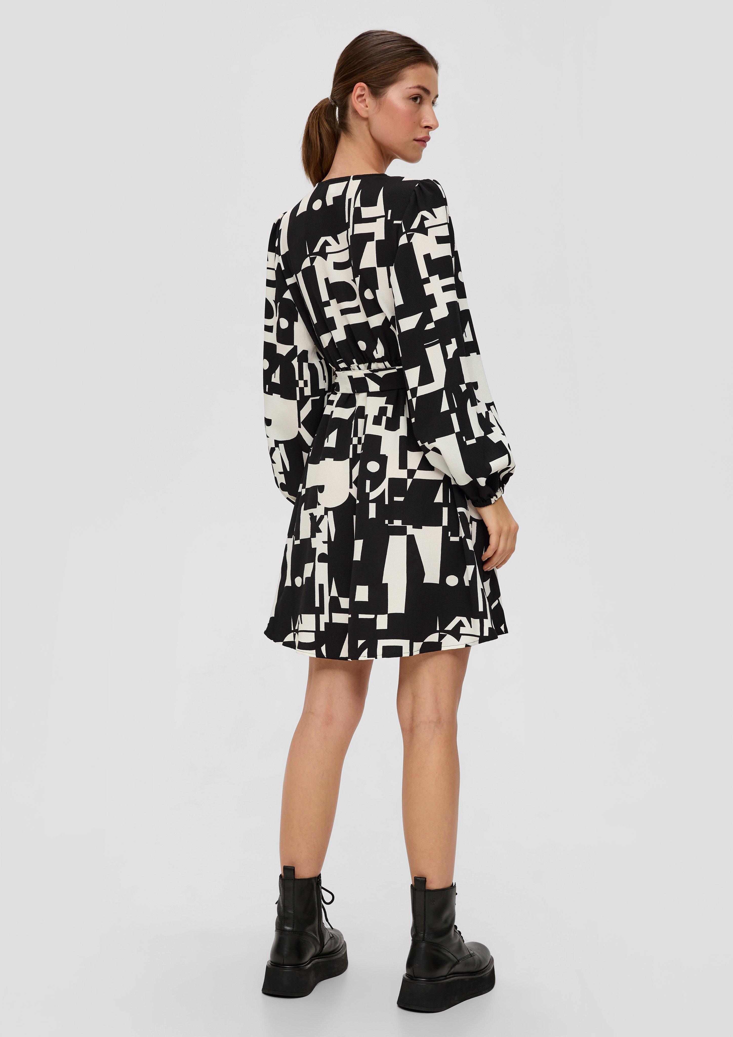 Kleid mit Bindeband  2140632-99A2
