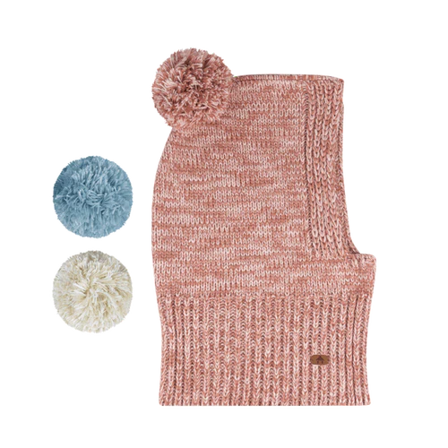 Alice Rose Beanie - Pink Child's Balaclava