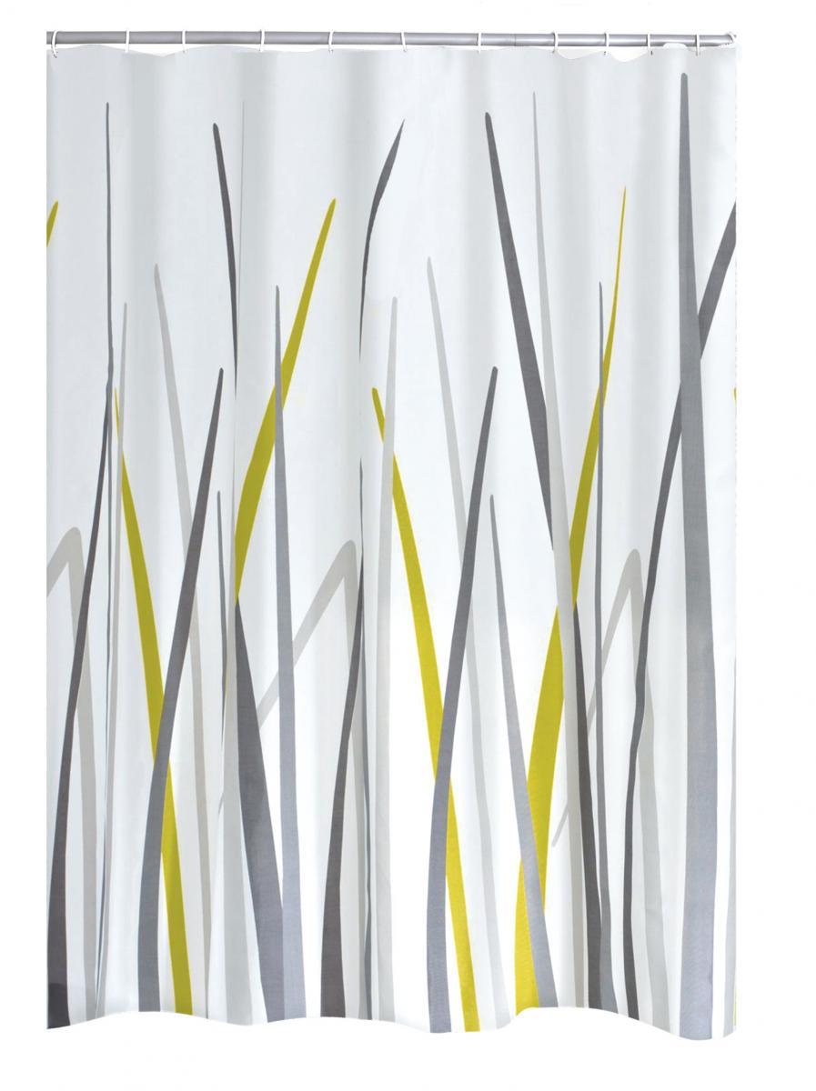 Ridder Duschvorhang Textil 180x200 cm Gras grün