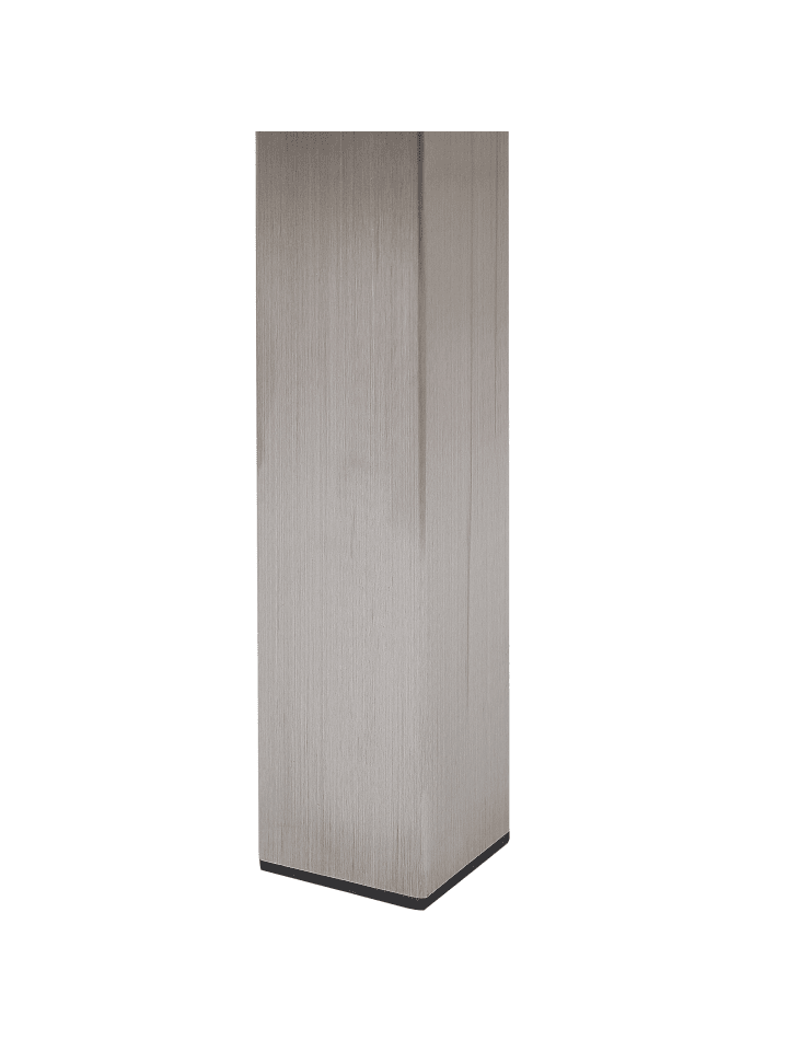Beliani Gartentisch GROSSETO in Heller Holzfarbton/Silber günstig kaufen onesize