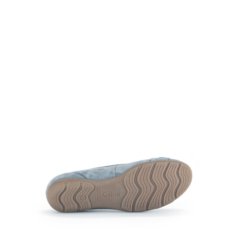 Gabor fashion Sportliche Ballerina blau