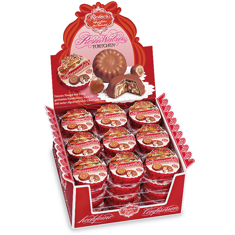 Reber Rosenwalzer-Törtchen 30g