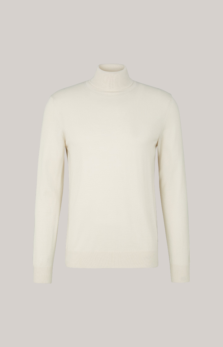 Merinowoll-Pullover Donte in Beige