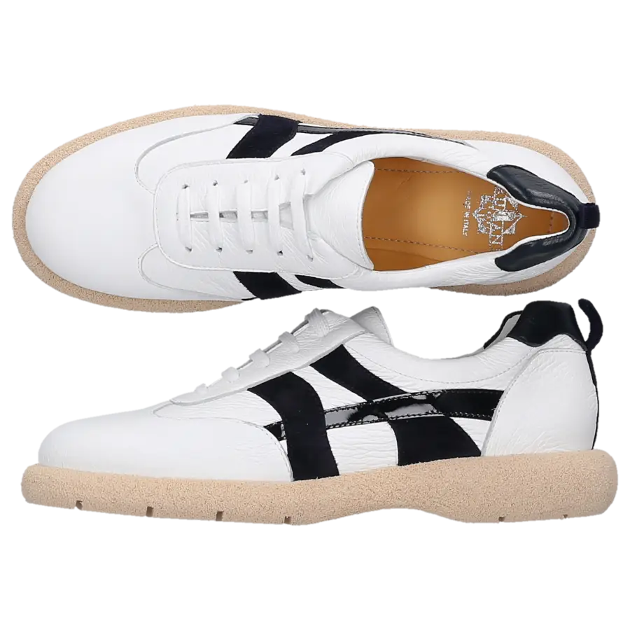 Truman's - Sneaker low 9562 Hirschleder - weiß