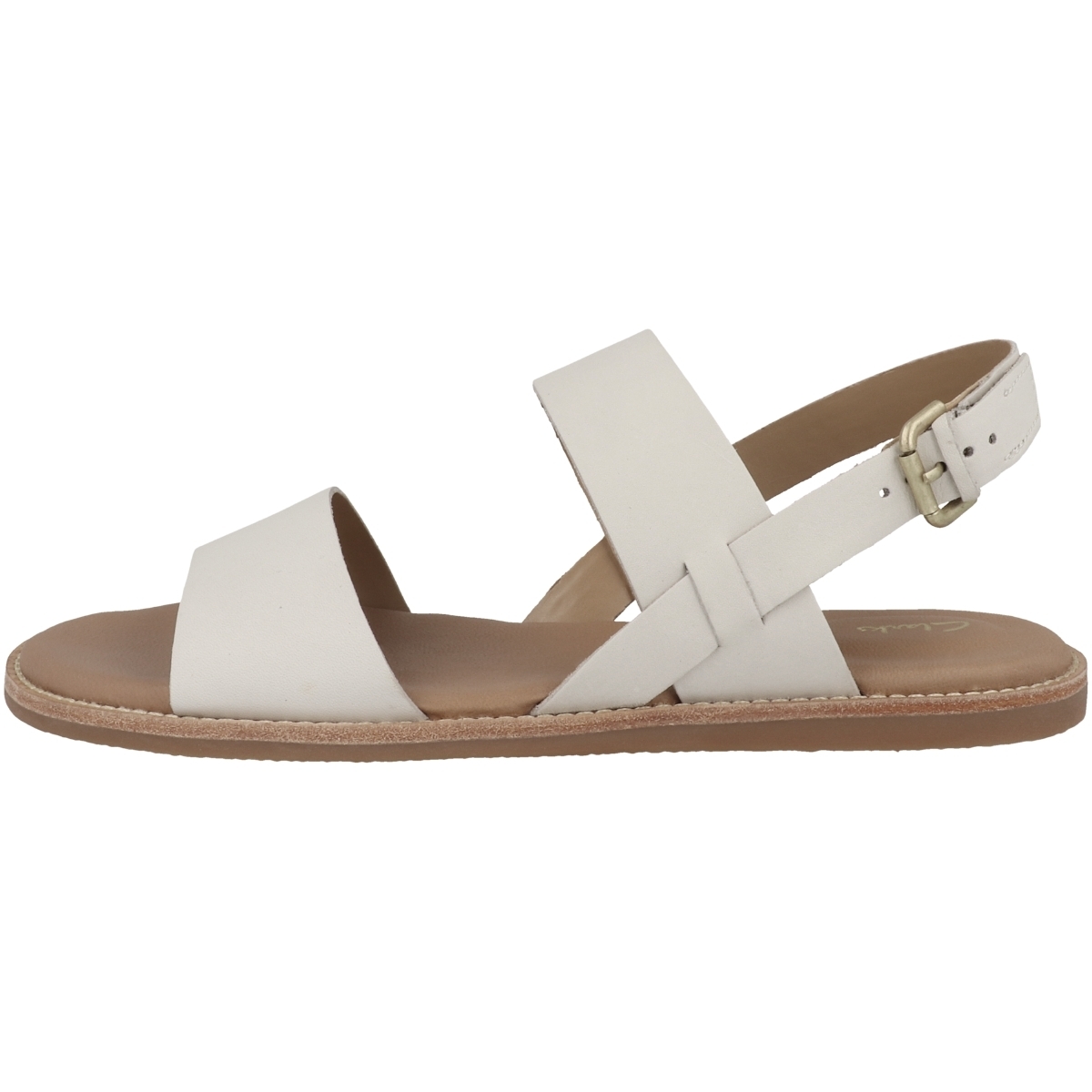 Clarks Karsea Strap Sandale weiss