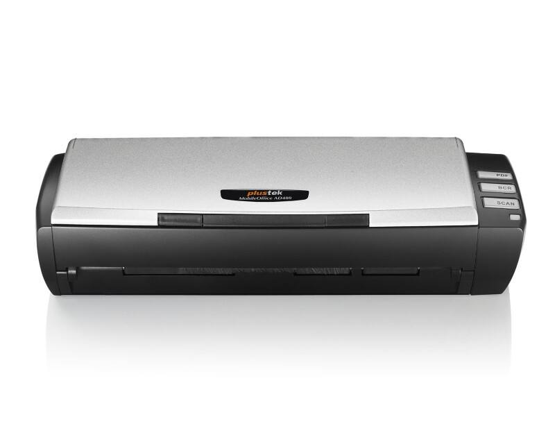 Plustek Mobiler Scanner Mobileoffice Ad480 Schwarz, Silber 1 X A4 600 X 600 Dpi