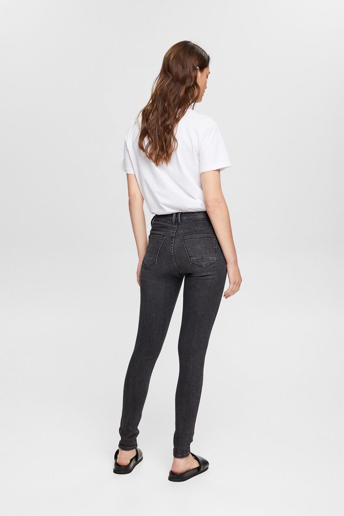 Skinny Jeans mit mittlerer Bundhöhe