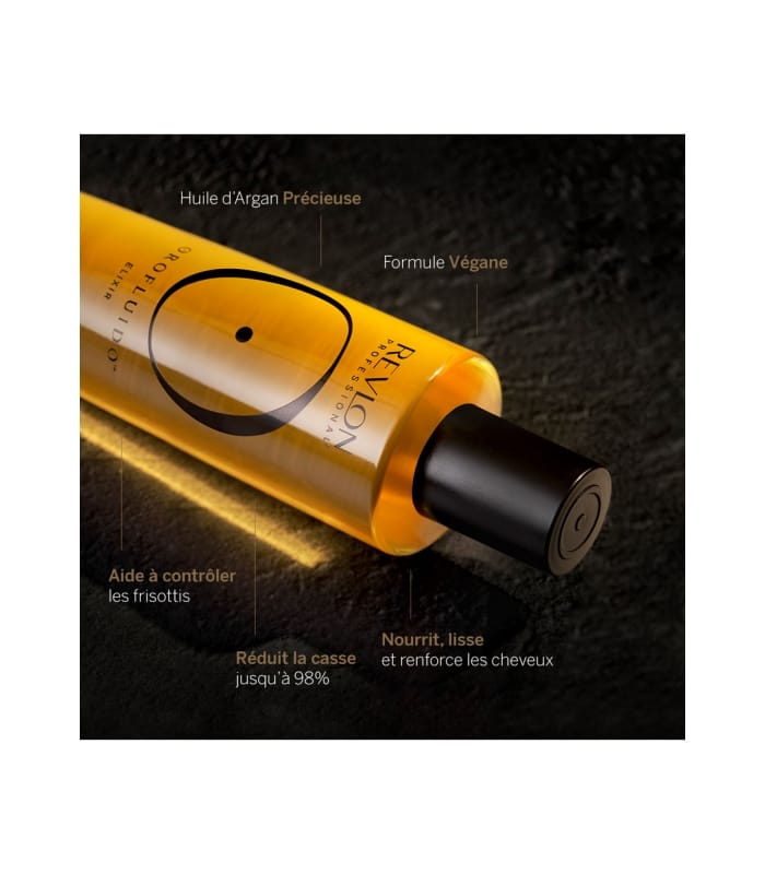 REVLON PROFESSIONAL-OROFLUIDO-Original Elixir à l'Huile d'Argan, cheveux secs