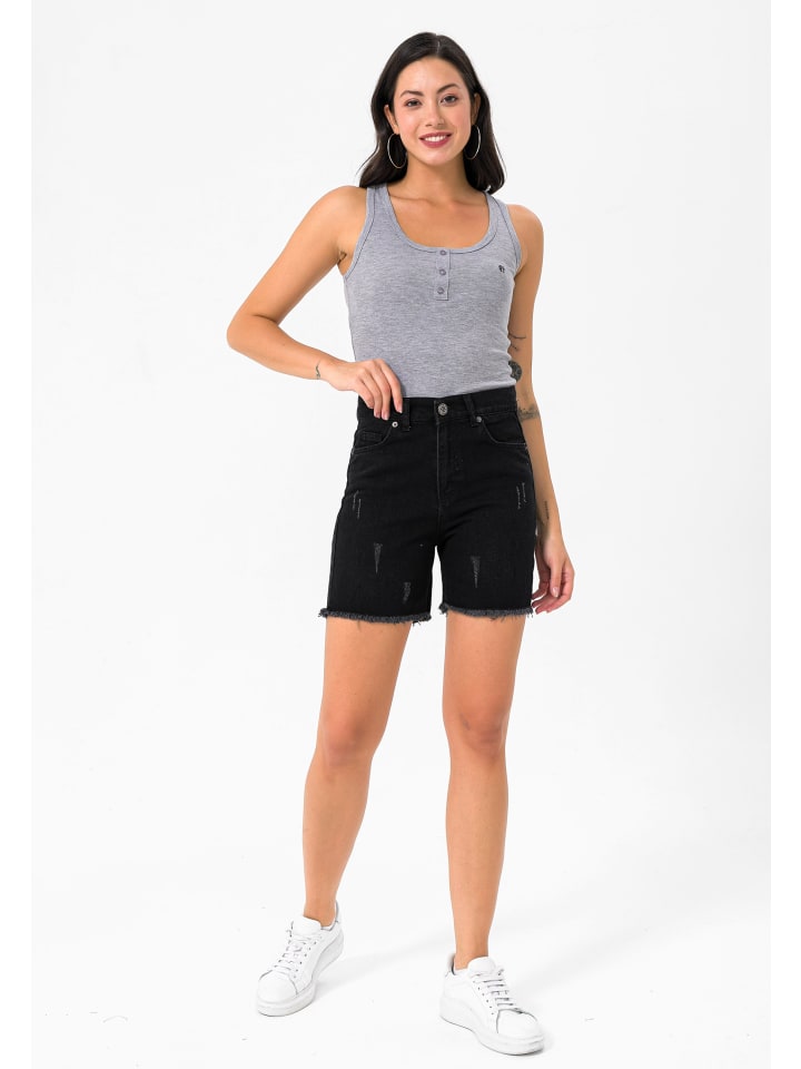 Felix Hardy Short in Schwarz günstig kaufen