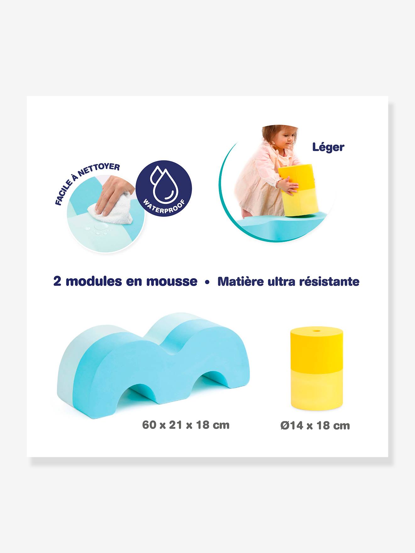 Ludi Baby & Kinder Motorikblöcke LUDI - blau