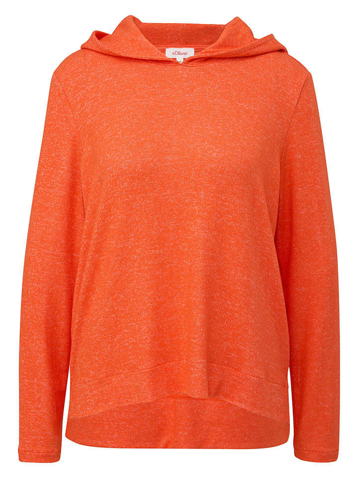 s.Oliver Hoodie in Orange günstig kaufen