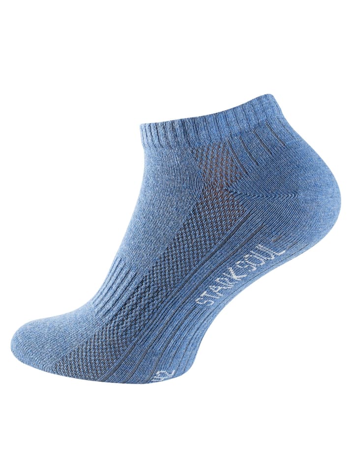 Stark Soul® Sneaker Socken 6 Paar Unisex in blautöne-mix günstig kaufen