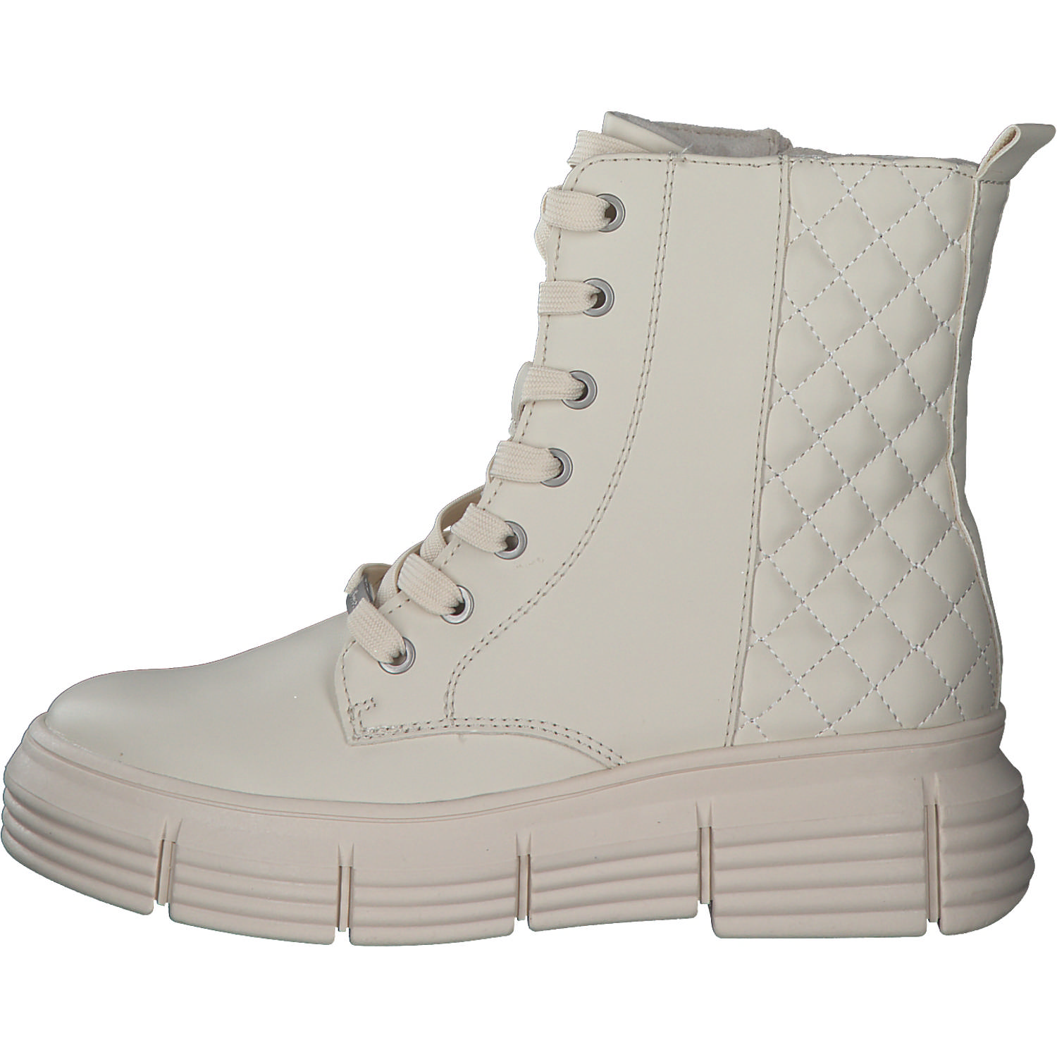 s. Oliver 25202, Schnürstiefeletten, Damen, CREAM