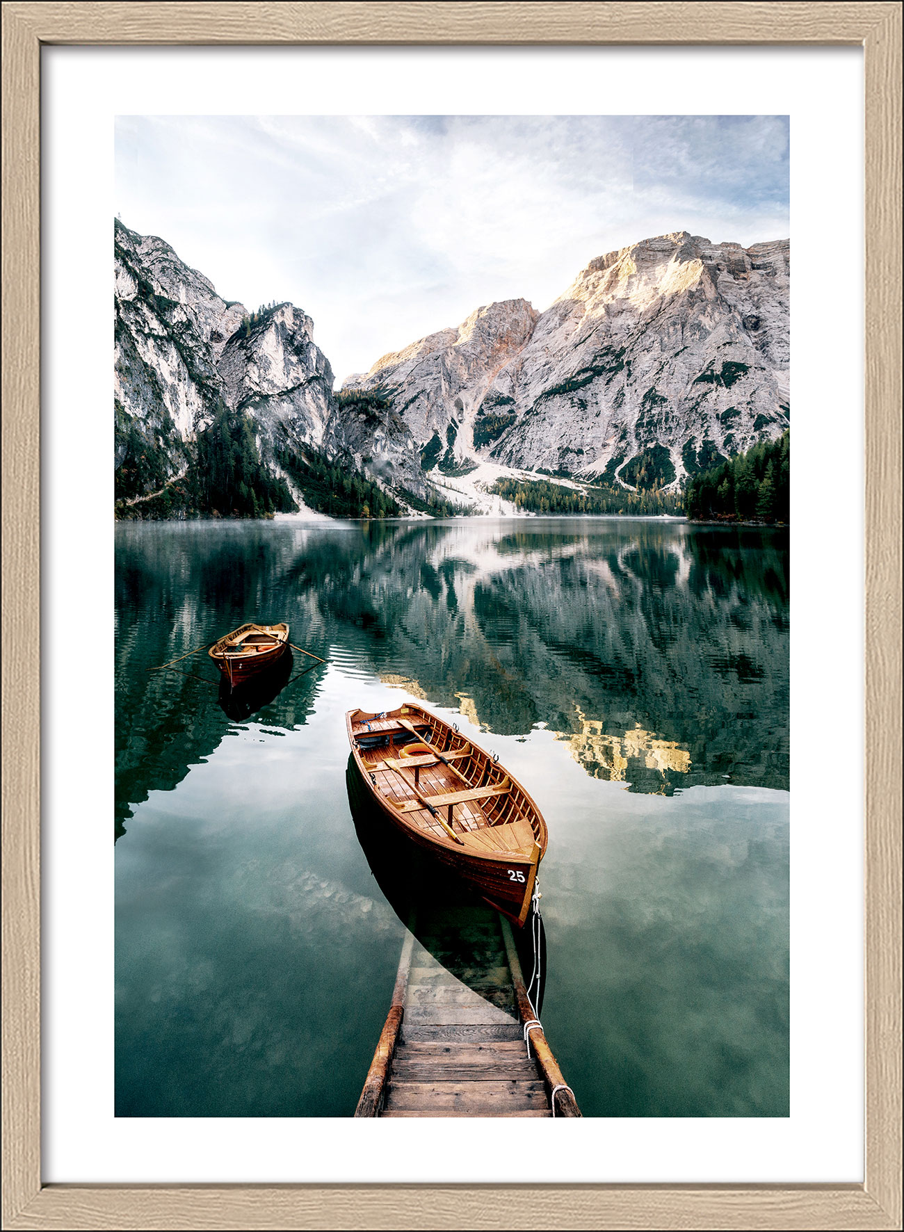 Pro ArtKunstdruck gerahmt 75x55cm