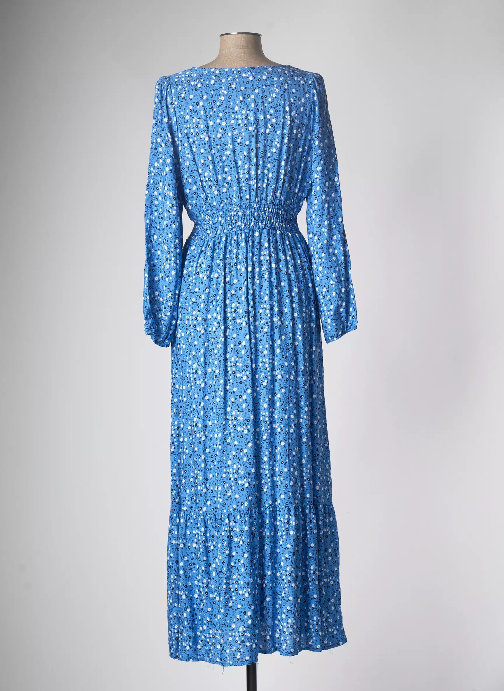 Lucky Style Robes Longues Femme couleur bleu