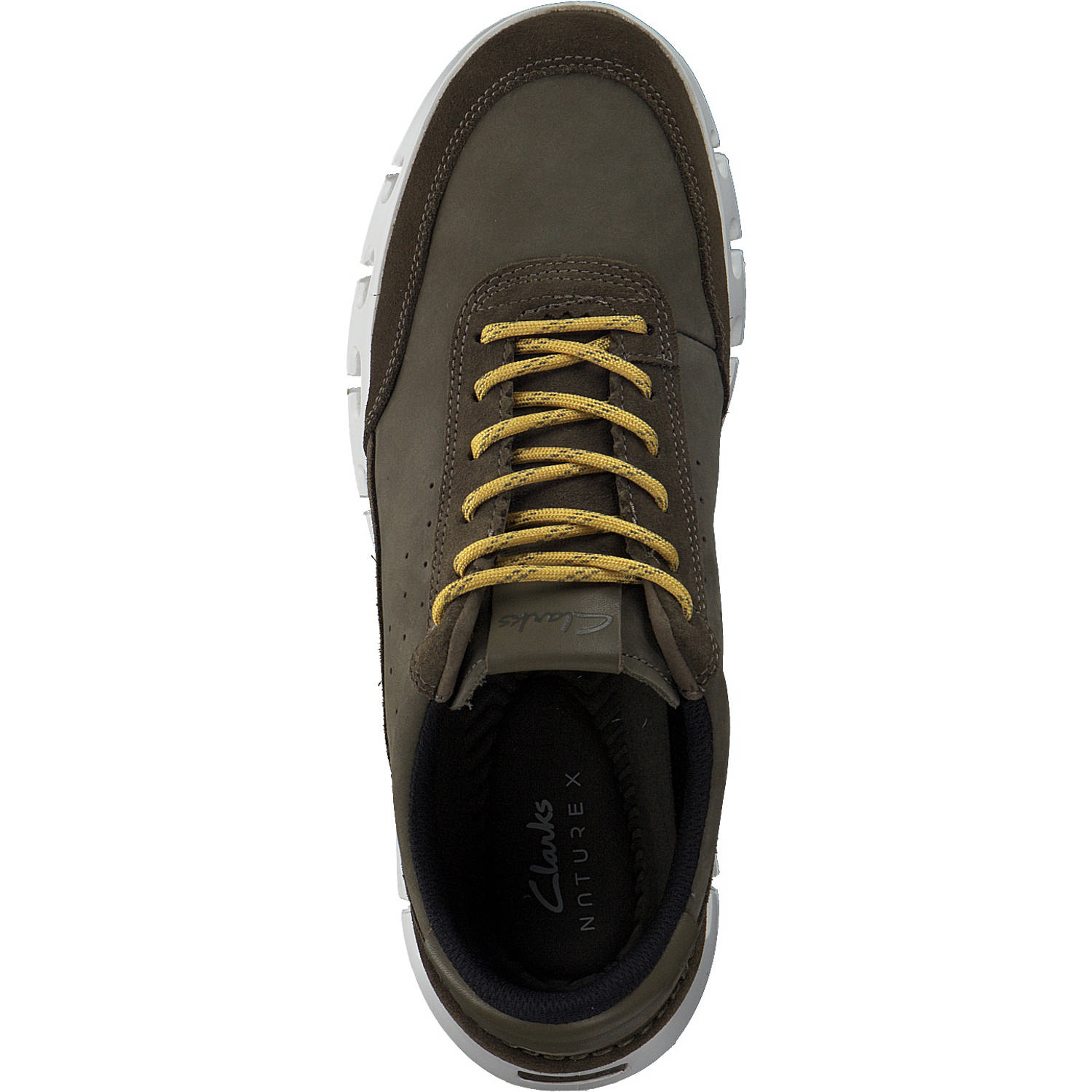 Clarks Nature X One 2616, Sneakers Low, Herren, Olive