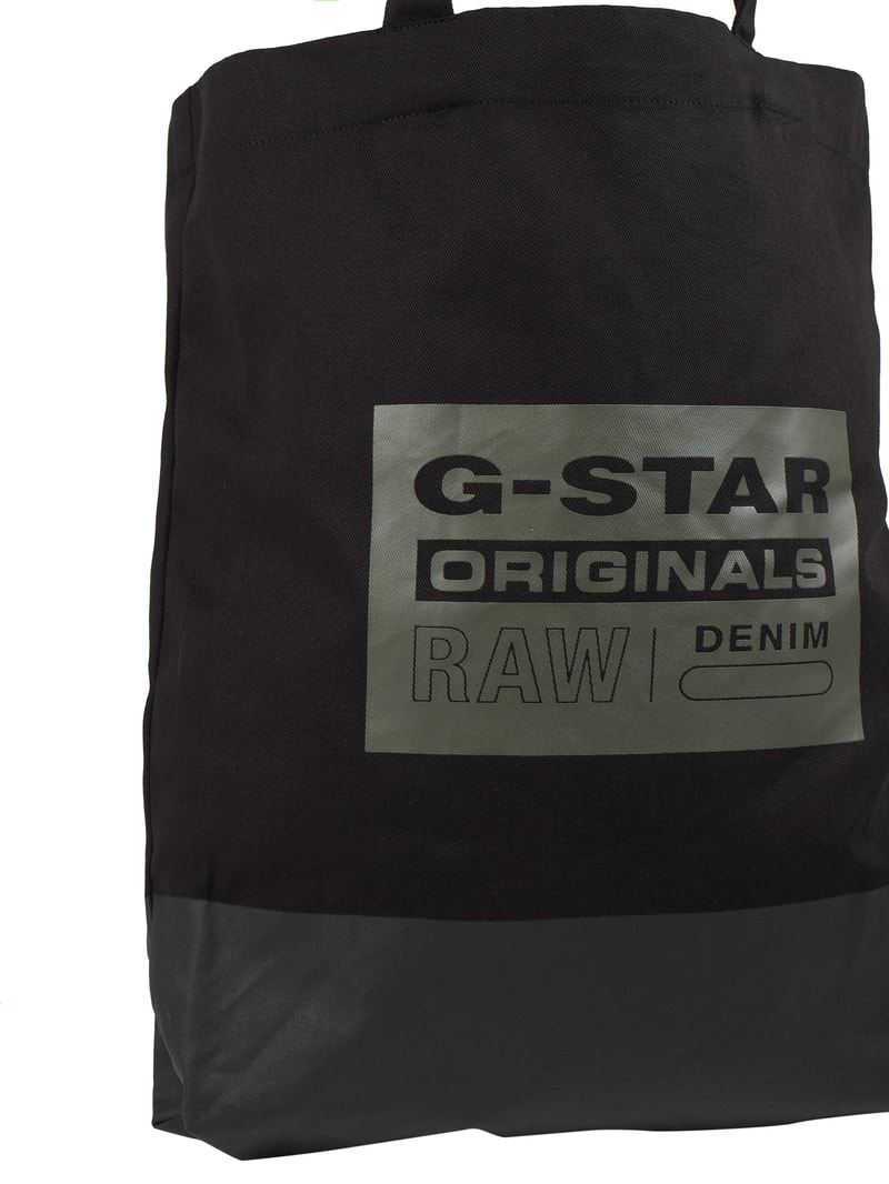 Tote Bag aus Baumwolle in schwarz