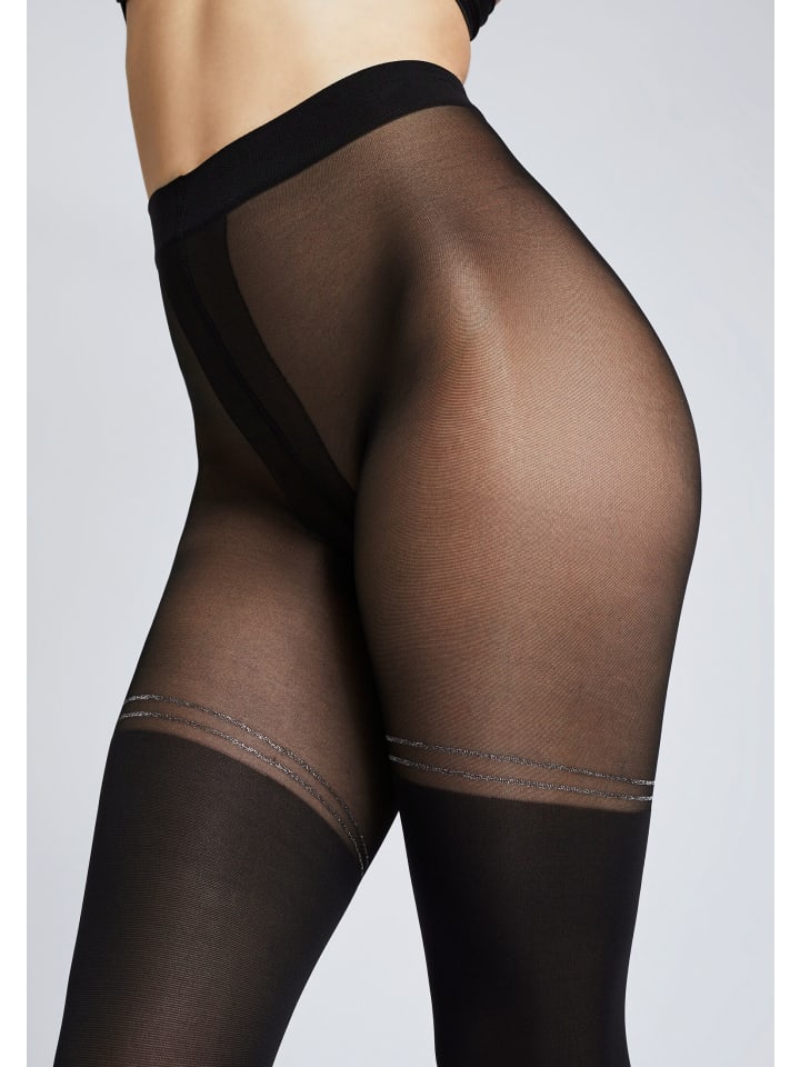 camano Strumpfhose overknee 1er Pack fine fashion 70 Denier in Schwarz günstig kaufen