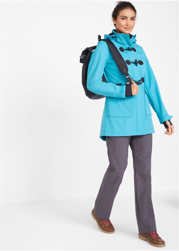 Duffle-Jacke aus Softshell