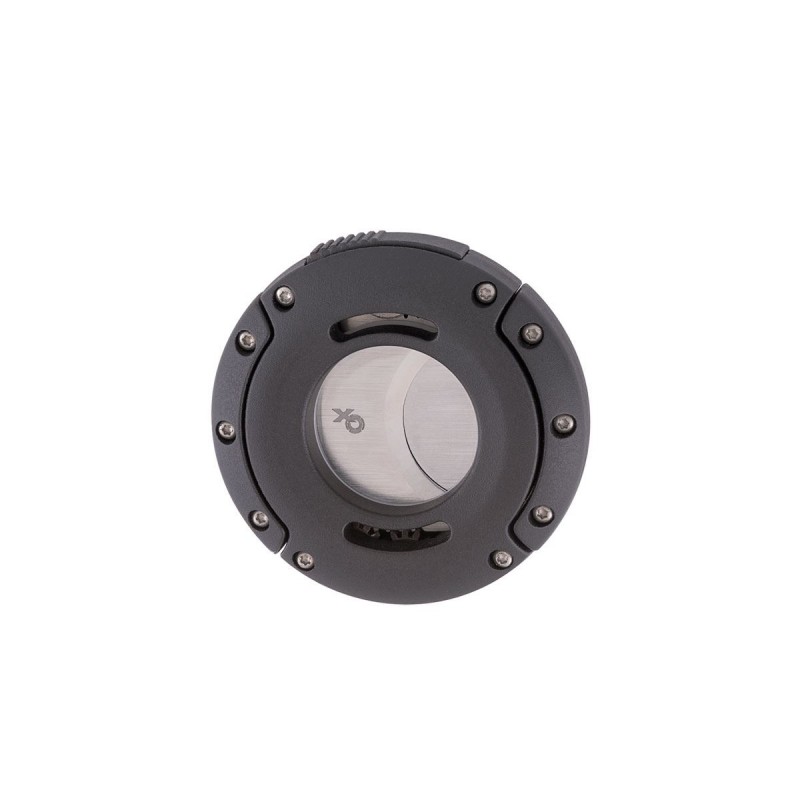 Tagliasigari Xikar XO Brushed Black lame nere. (cigar cutters).