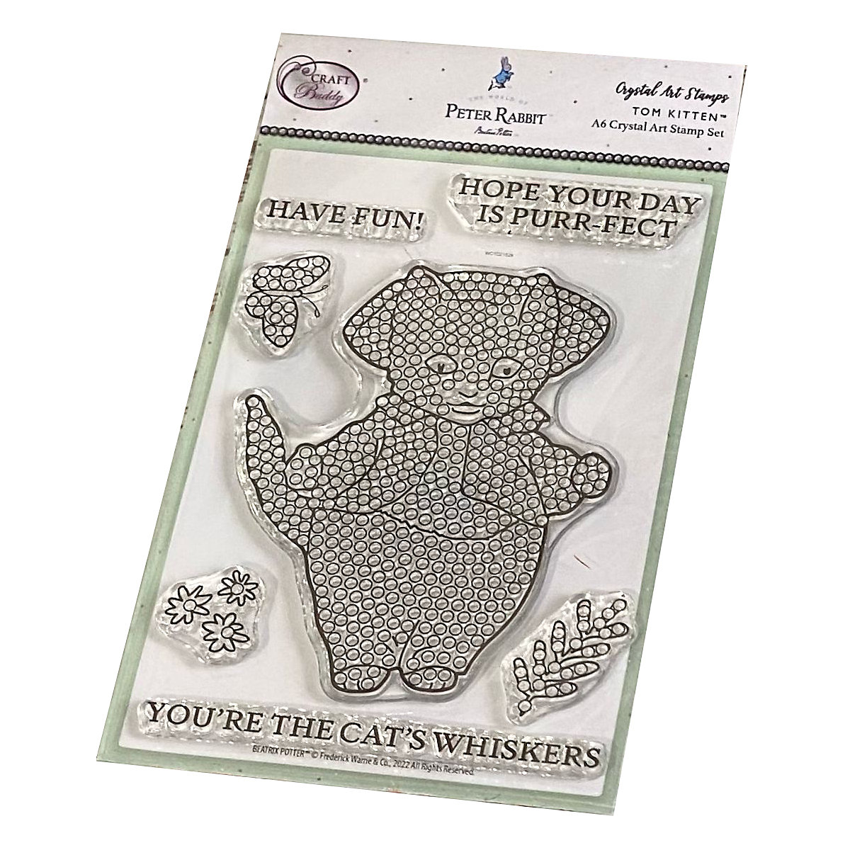 Tom Setten - Crystal Art A6 Stempelset