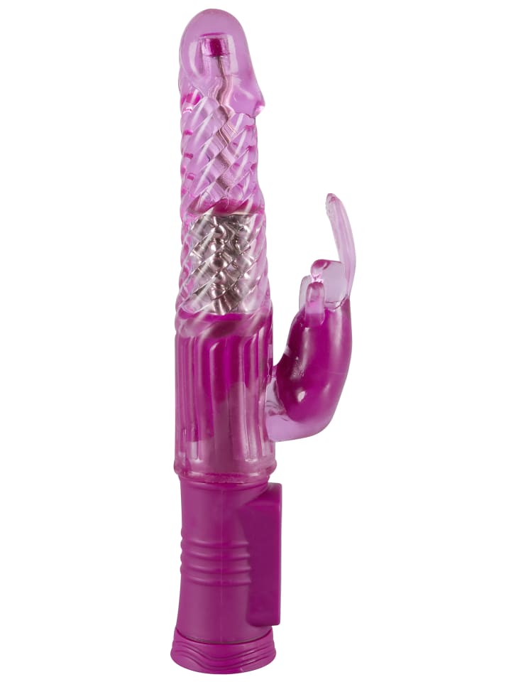 You2Toys Perlenvibrator mit Klitorisreizer Sugar Babe in pink günstig kaufen 22 cm