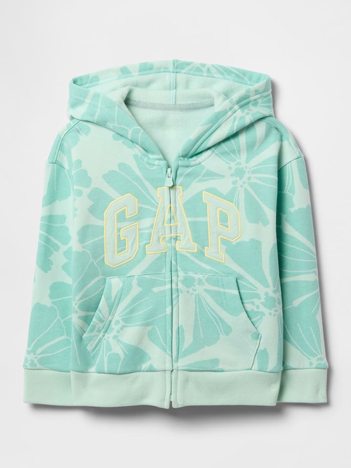 GAP Sweatjacke in Hellblau/ Grün günstig kaufen