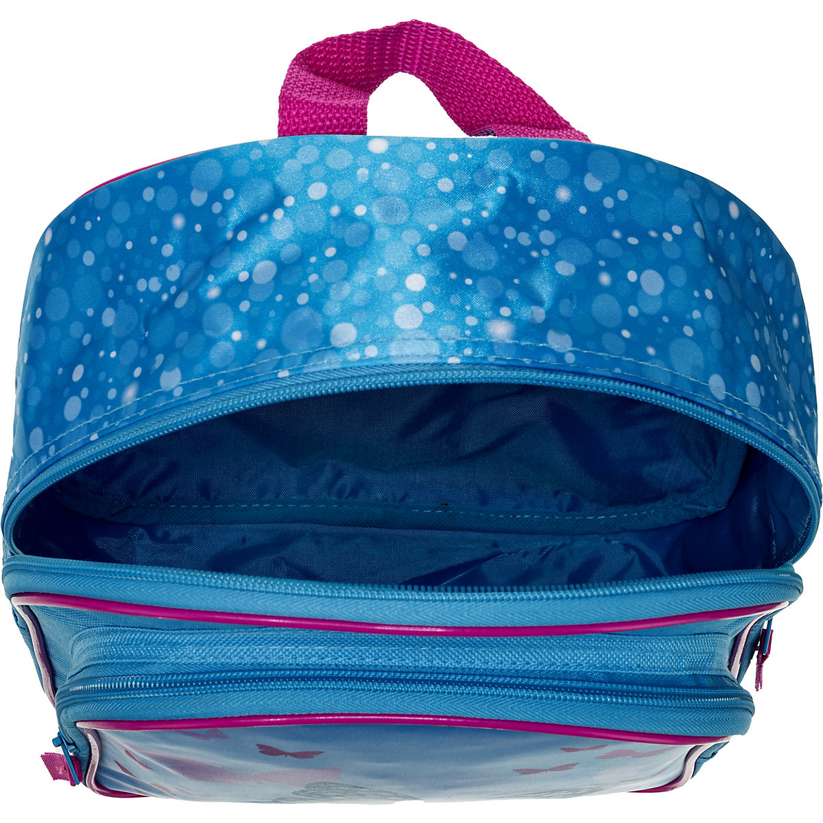 SCOOLI BUTF7601 Kinderrucksack mit Vortasche Fly & Sparkle