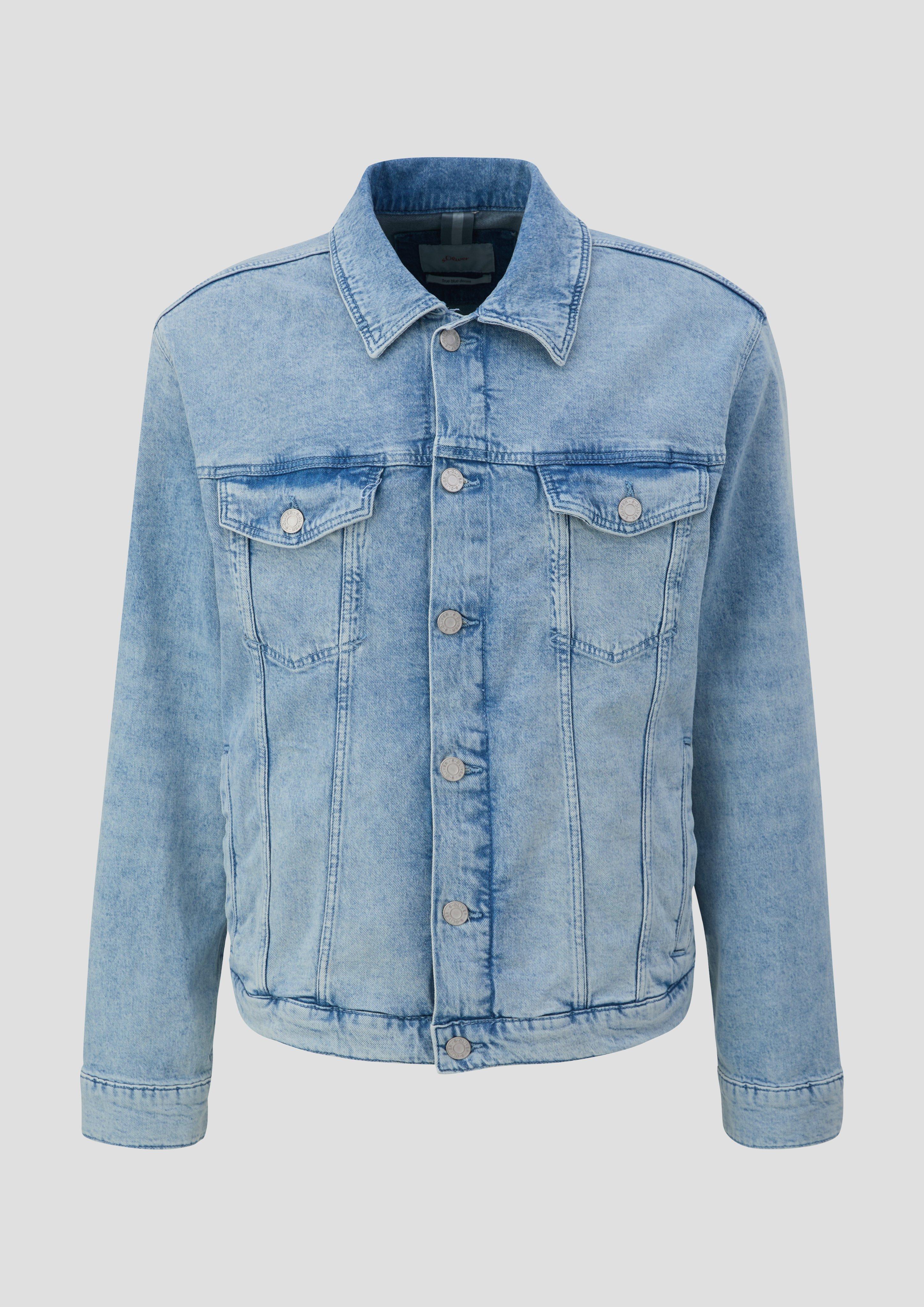 Jeansjacke mit Waschung  2144375-52Z4
