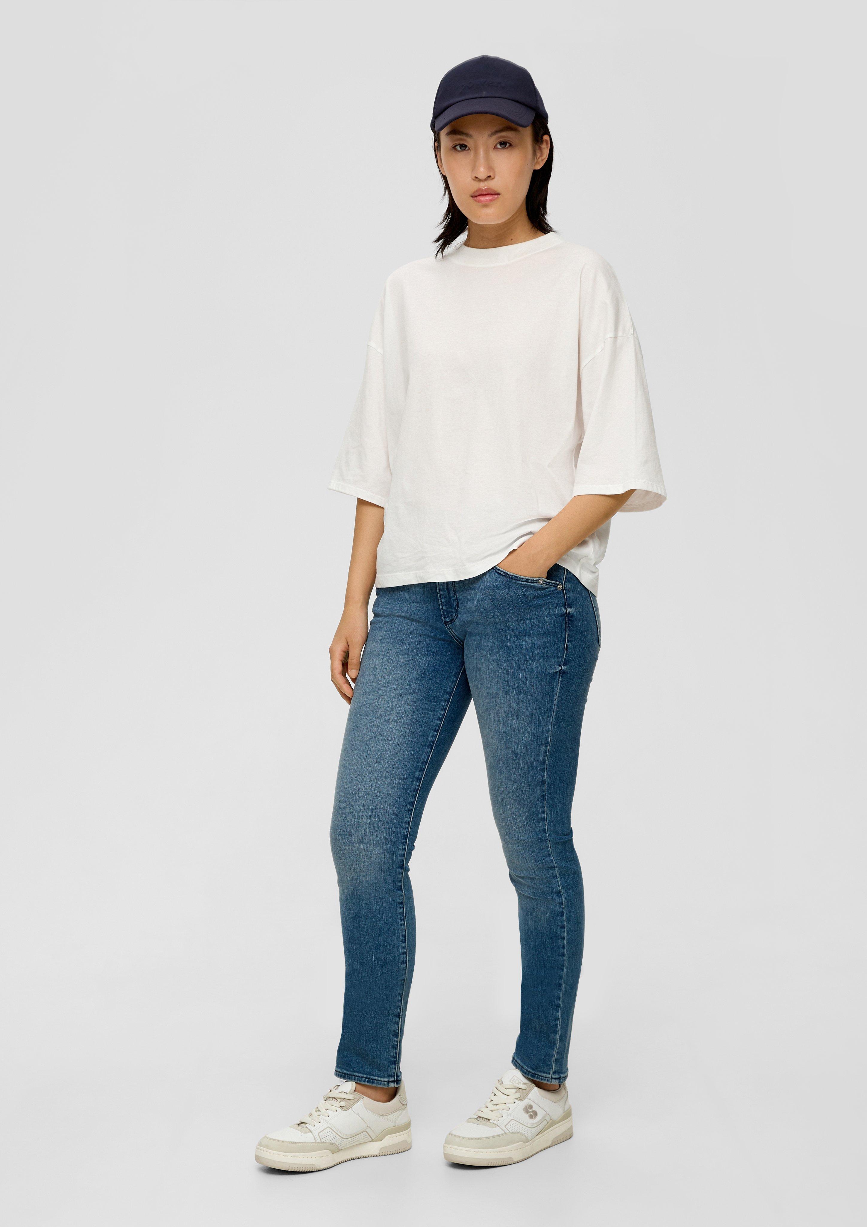 Jeans Betsy / Slim Fit / Mid Rise / Slim Leg / Baumwollstretch  2135805-54Z7