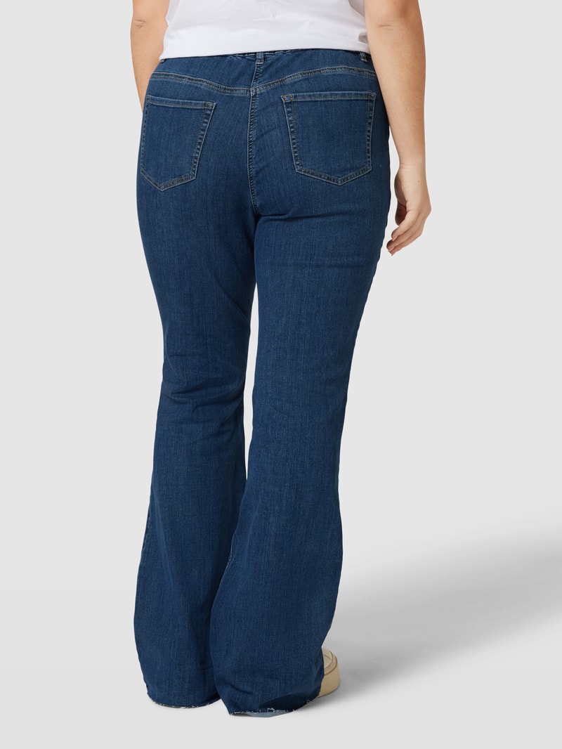 Flared Jeans im 5-Pocket-Design Modell 'JAN' in jeans