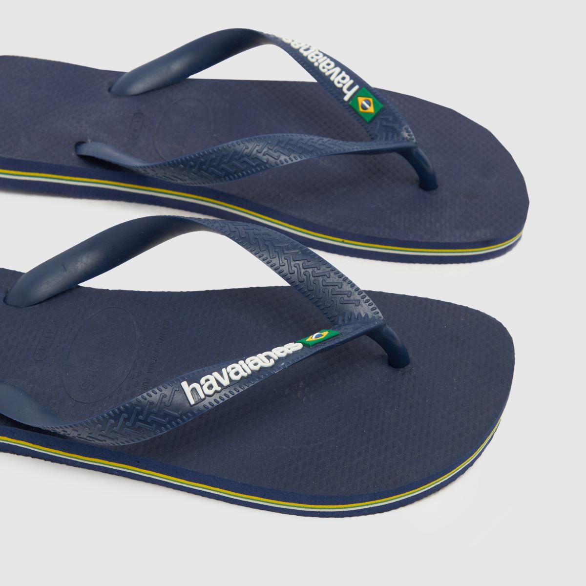 Havaianas brasil logós sötétkék szandál
