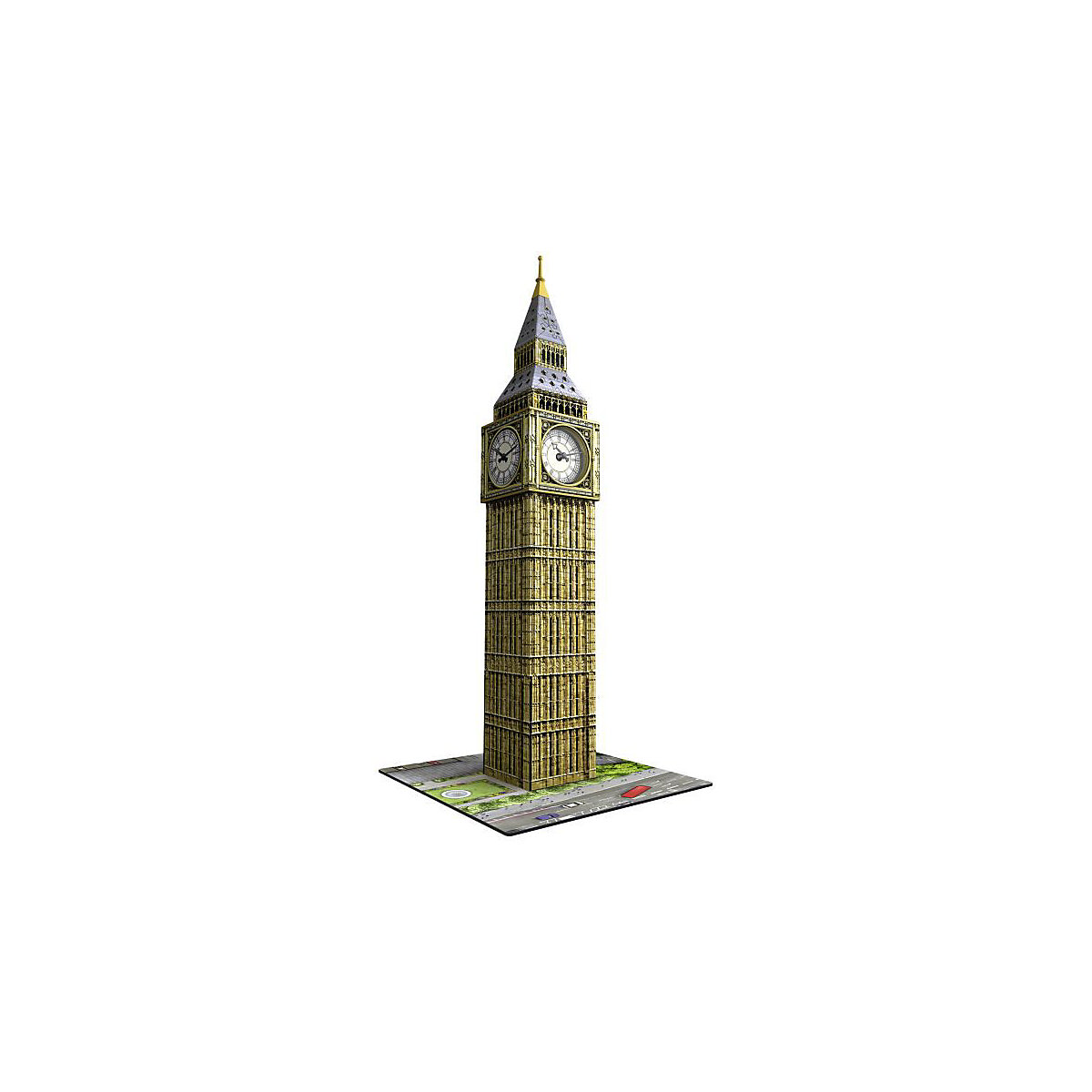 3D-Puzzle mit Uhr, H41 cm, 216 Teile, Big Ben