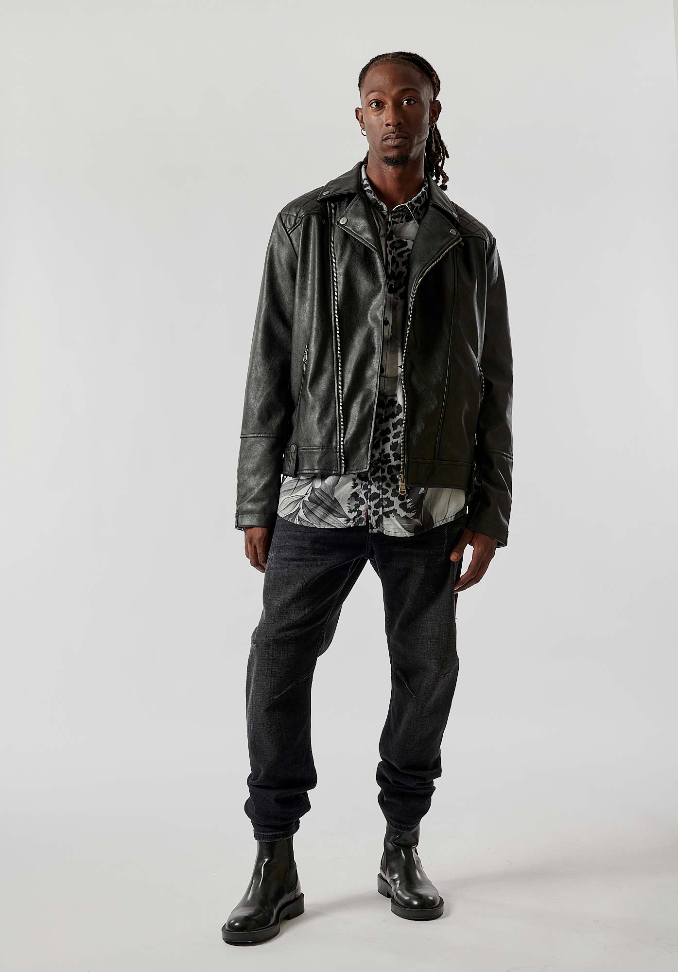 VAIK   Veste noire homme