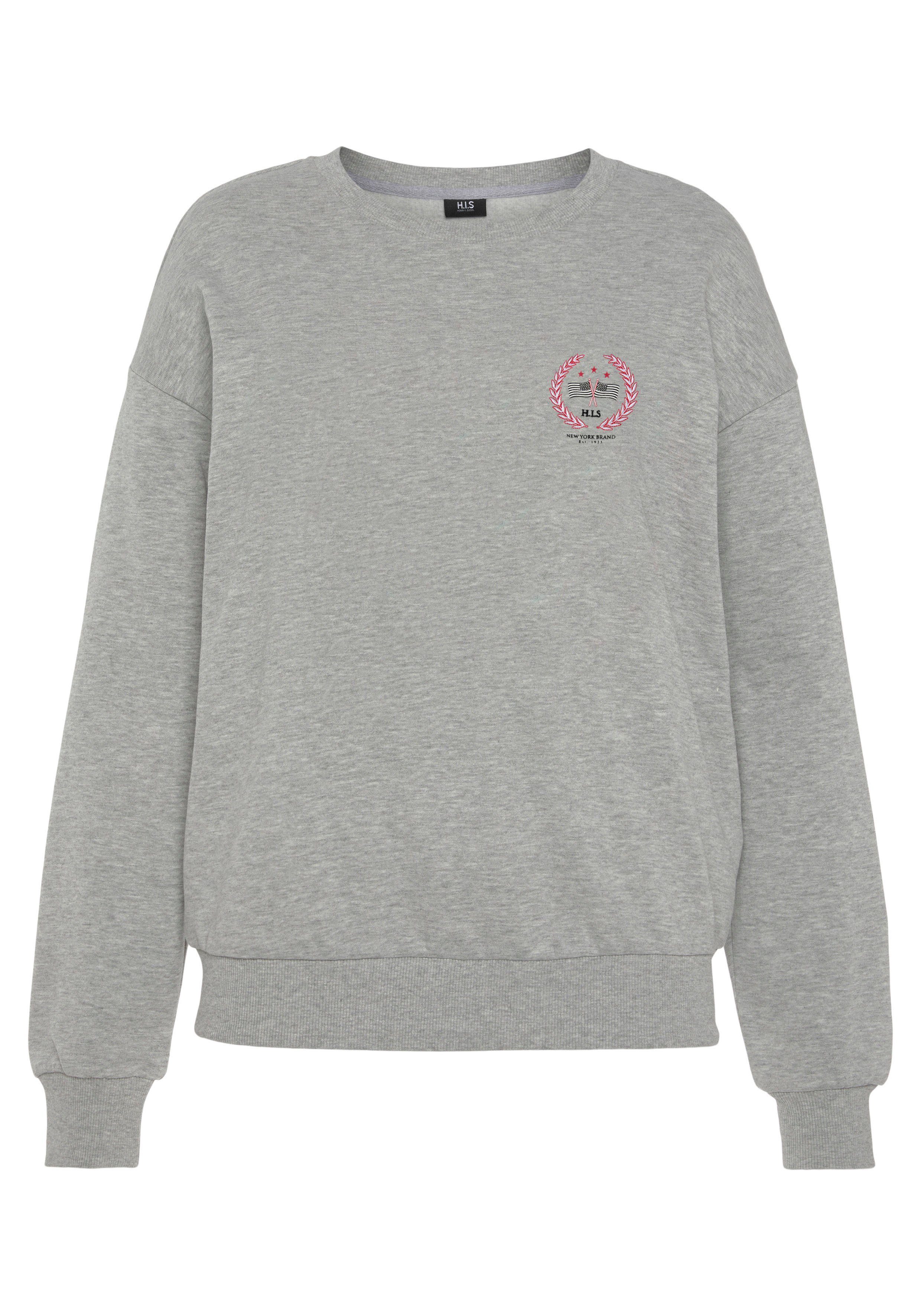 H.I.S Sweatshirt (1-tlg) mit trendigem Logo-Druck, Loungeanzug