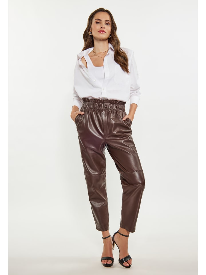 faina Hose in Braun günstig kaufen
