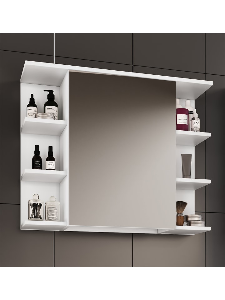 VCM  Spiegelschrank Badspiegel Bad Ablage Zalo in Weiß günstig kaufen onesize