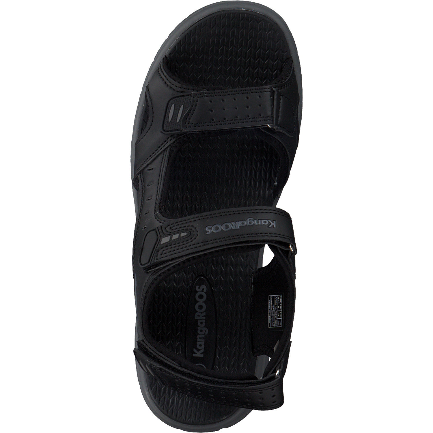 KangaROOS 79197, Klassische Sandalen, Herren, Schwarz